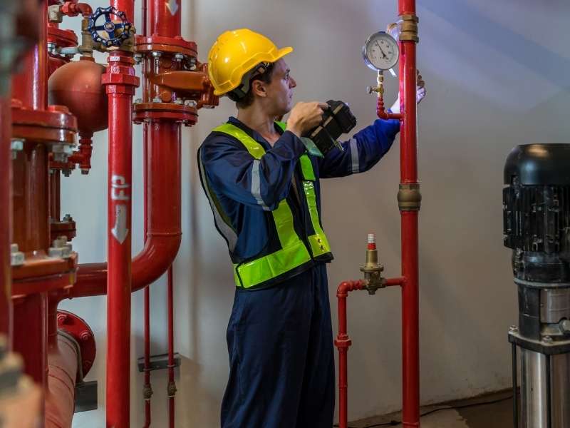 automatic fire suppression system